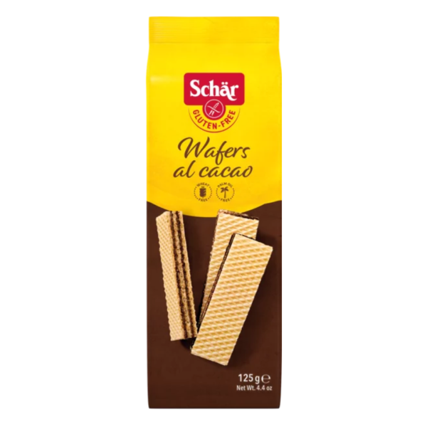 Wafer al cacao Schär senza glutine